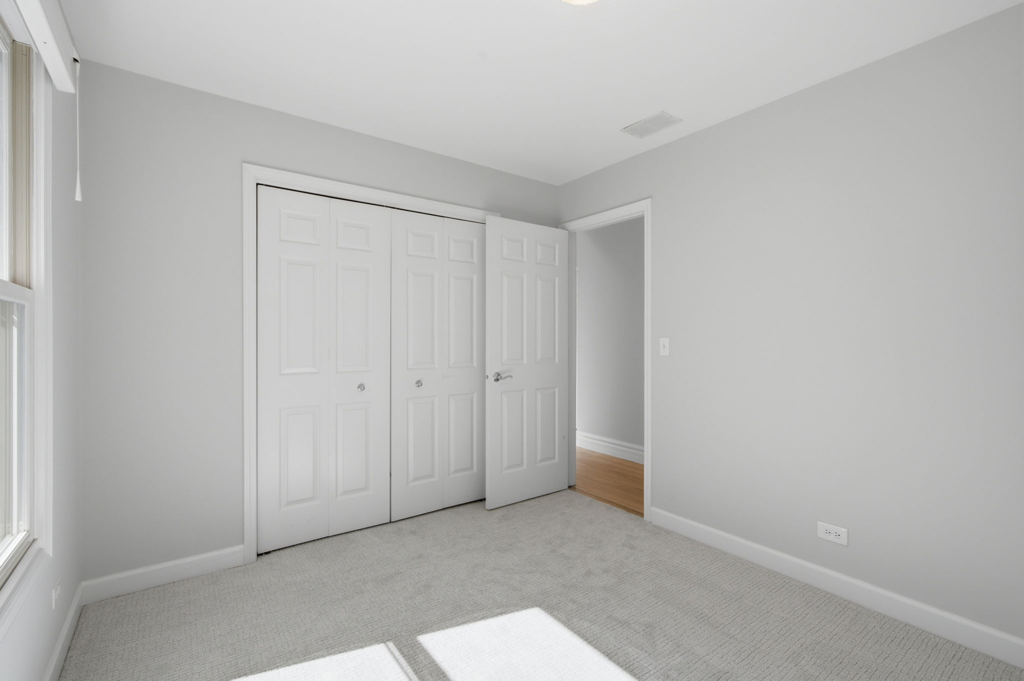 Bedroom with closet