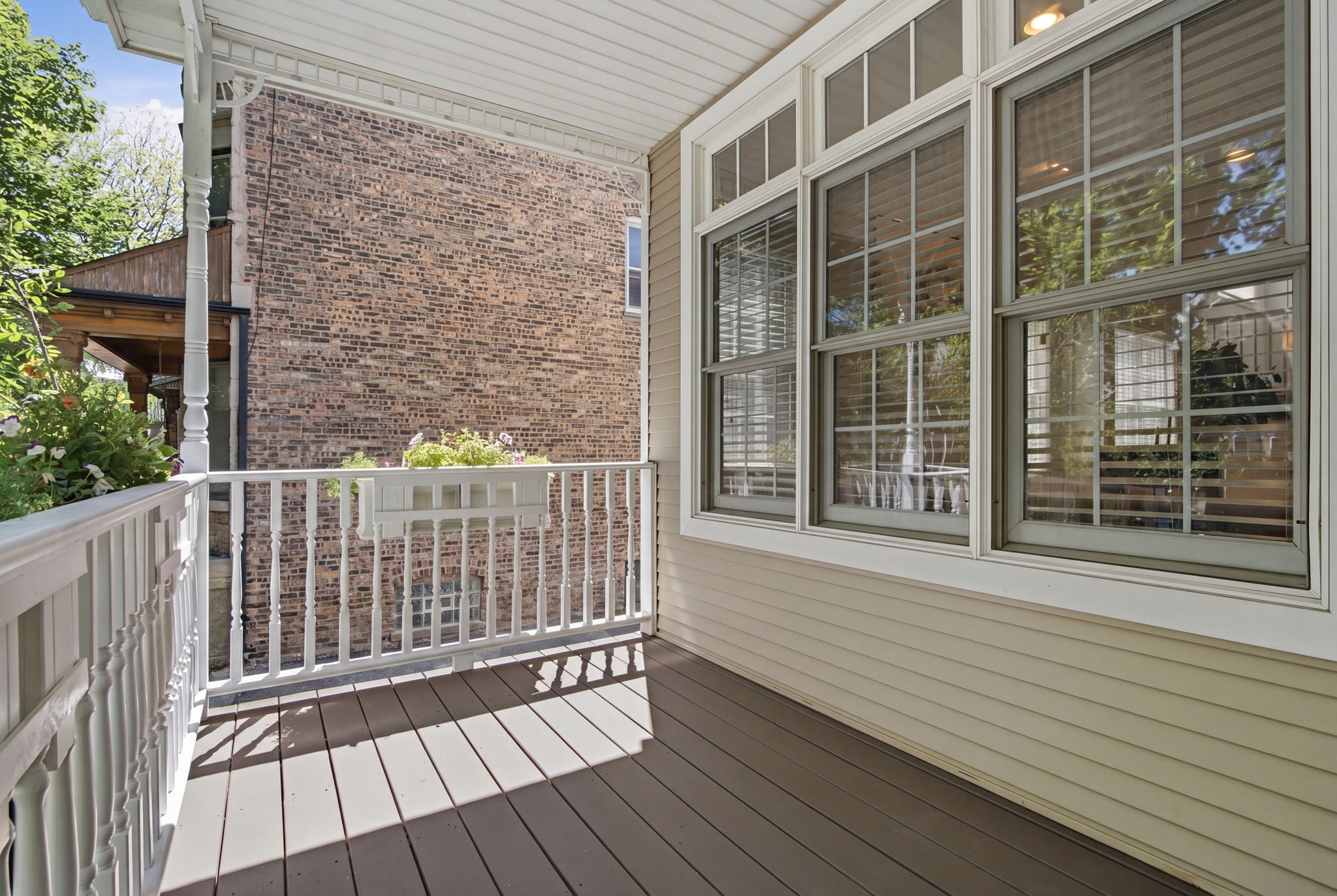 Covered front porch